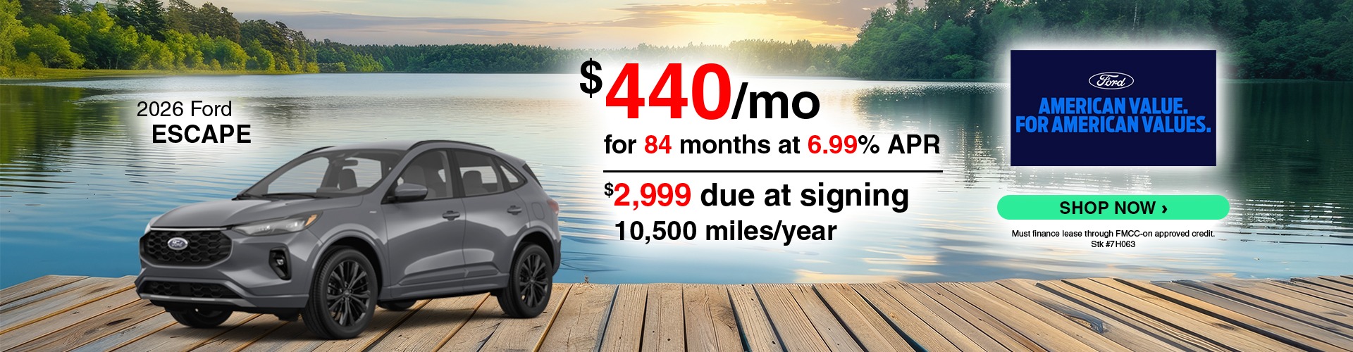 2026 Ford Escape Active