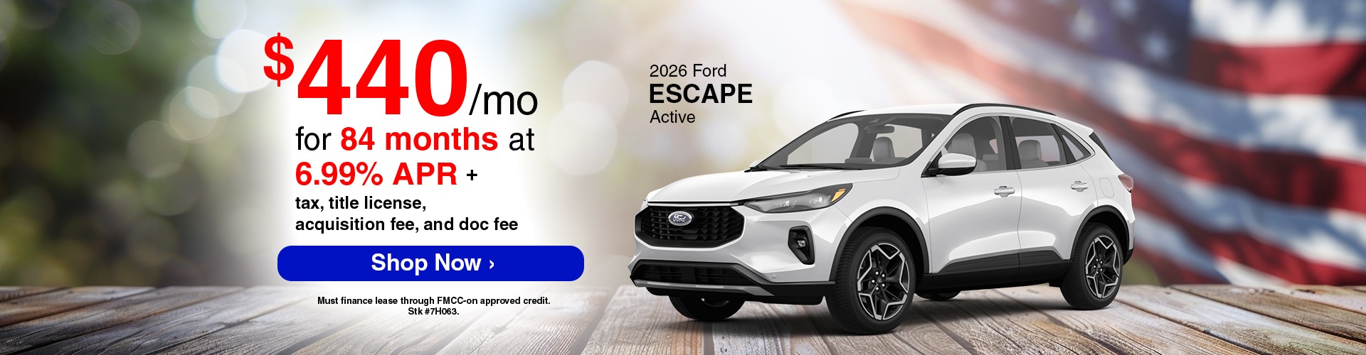 2026 Ford Escape Active