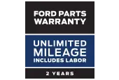 Coupon for Ford Parts Warranty: Two years. Unlimited mileage. Includes labor 