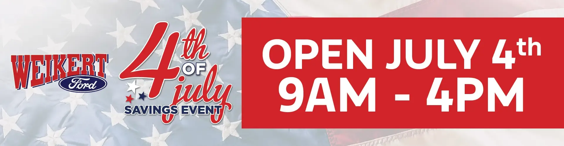 4th of July Hours