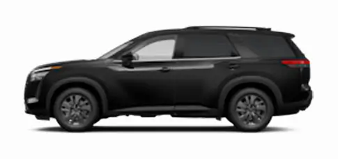 Silver Nissan Pathfinder SV for sale or lease at Wolfchase Nissan in Bartlett TN.