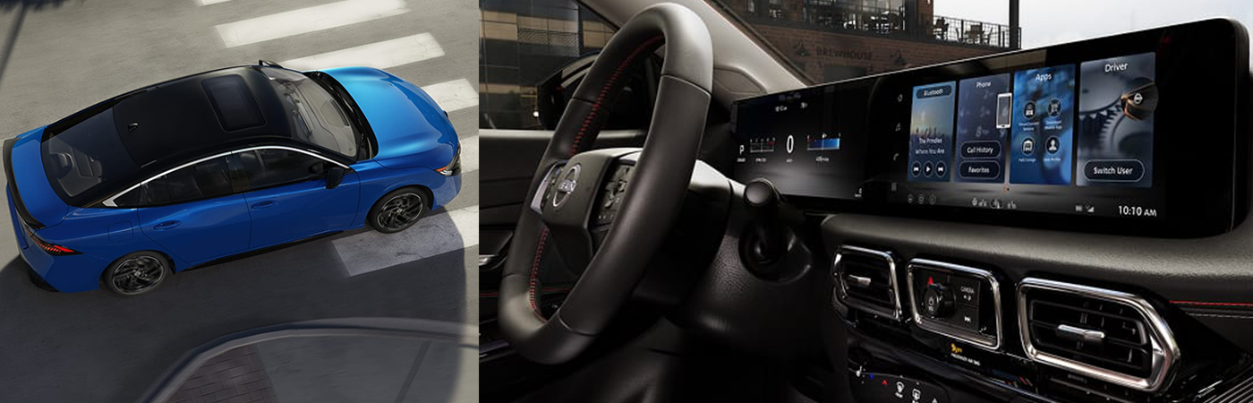 Some of the many safety features found in new Nissan Sentras from Wolfchase Nissan in Bartlett.