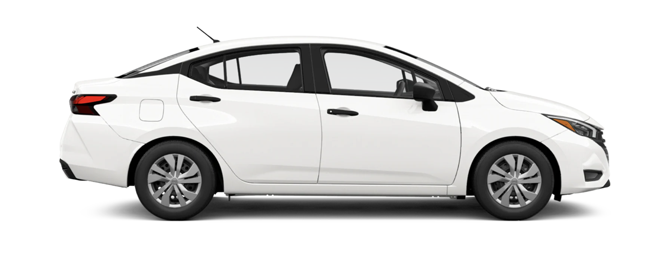 Blue Nissan Versa for sale or lease at Wolfchase Nissan in Bartlett.